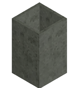 Cesto de Basura Cuadrado 46x46cm altura 78cm